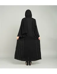 Elegance Emboidery Emirati Abaya - 3