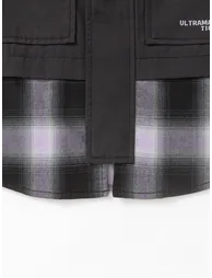 Boys' Contrast Shirt - 5