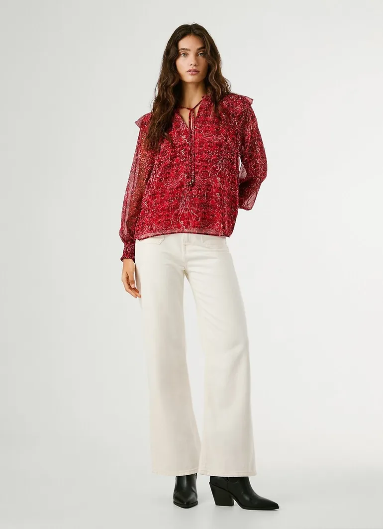 Mar Printed Blouse