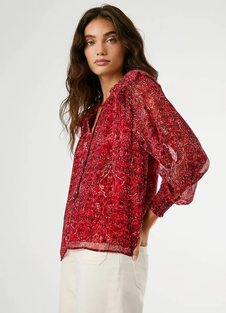 Mar Printed Blouse - 3