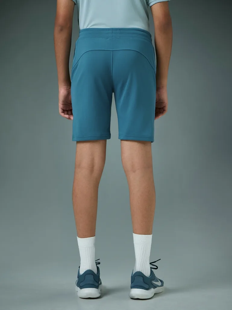 Boys Slim Fit Sports Shorts with TECHNO GUARD - 4