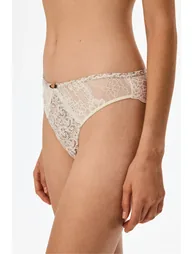PENTI Lace Detail Brazilian Briefs