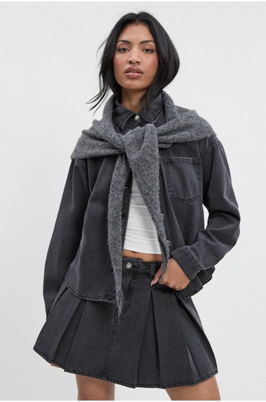 Denim Shirt - grey