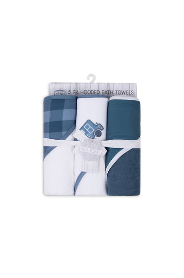 Pack of 3 - Soft Hooded Towel