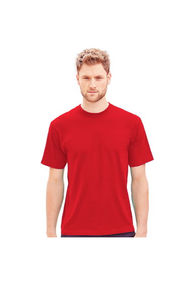 Jerzees Colours Mens Classic Short Sleeve T-Shirt - Bright Red