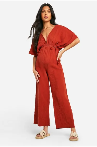 جمبسوت بوهو قطن أحمر بأرجل عريضة - للحوامل