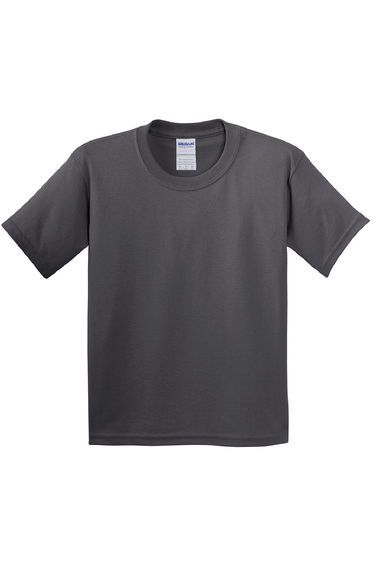 Gildan Youth Unisex Heavy Cotton T-Shirt - Charcoal