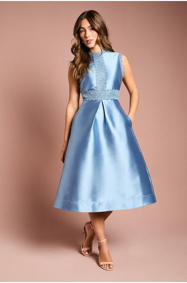 Twill Lace Dress