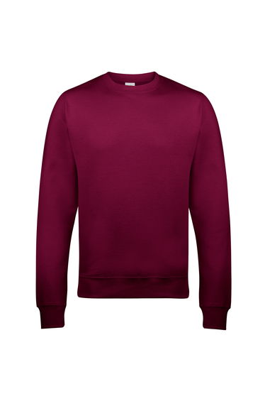 AWDis Just Hoods AWDis Unisex Crew Neck Plain Sweatshirt - Burgundy