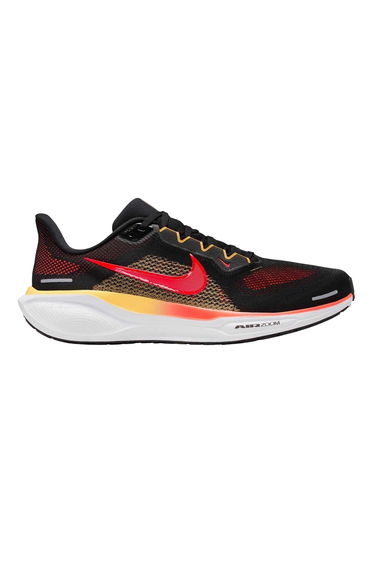 Nike Mens Air Zoom Pegasus 41 Road Pegasus Trainers - Black/Crimson