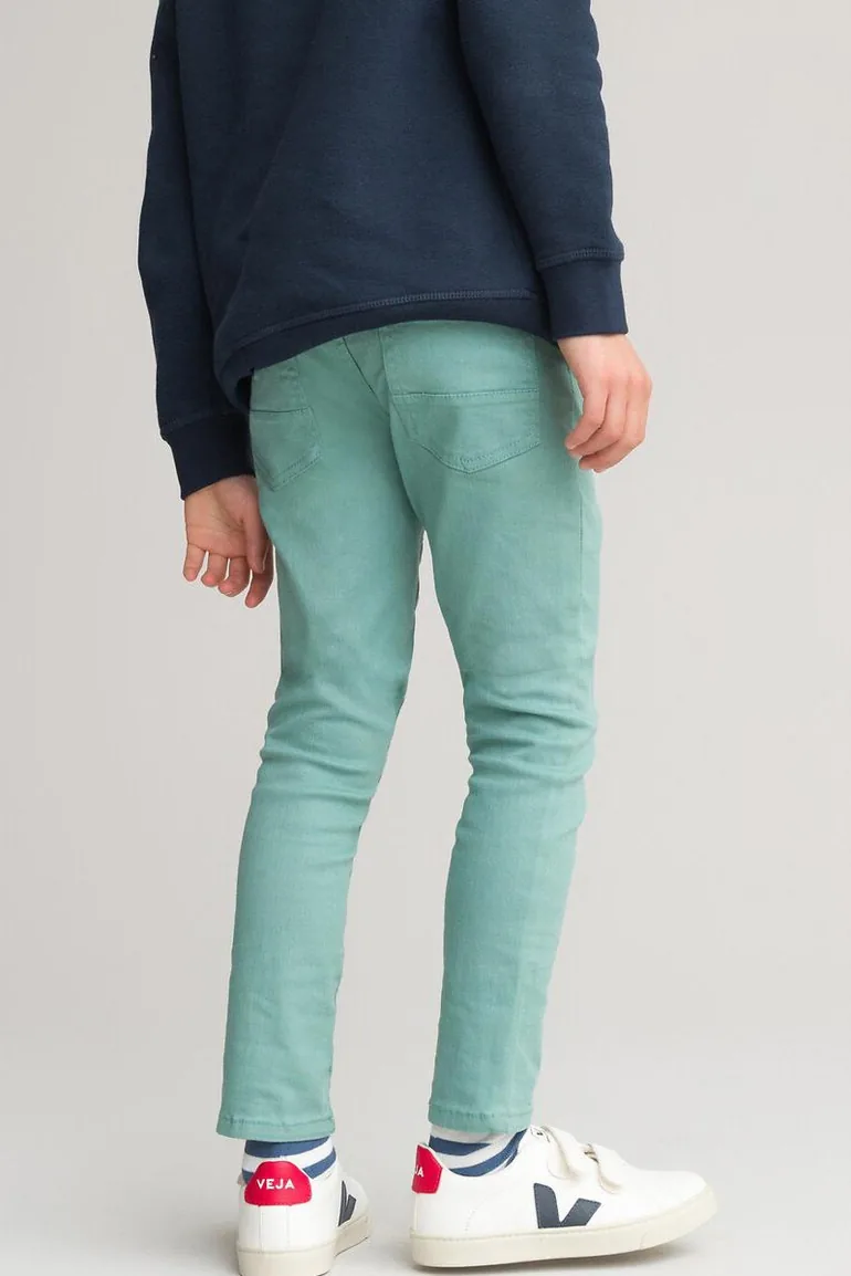 Cotton Slim Fit Trousers