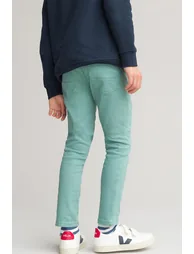 Cotton Slim Fit Trousers