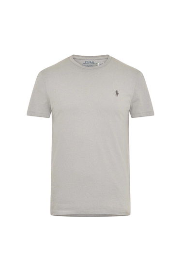 Ralph Lauren Mens Custom Regular T-Shirt - Soft Grey