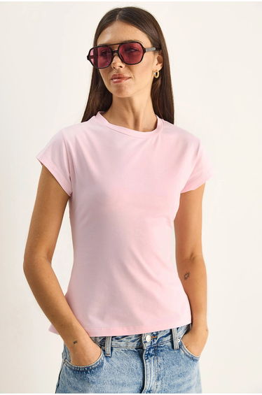 LUCCI Slim Fit Cut-Out Corset Top