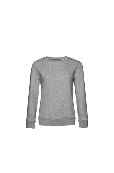 B&C Womens/Ladies Organic Sweatshirt - Grey Heather