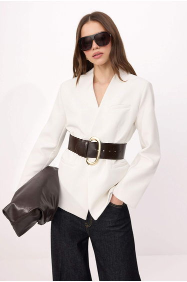 White Blazer Jacket