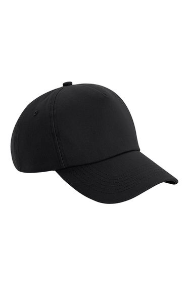 Beechfield Authentic 5-Panel Cap - Black