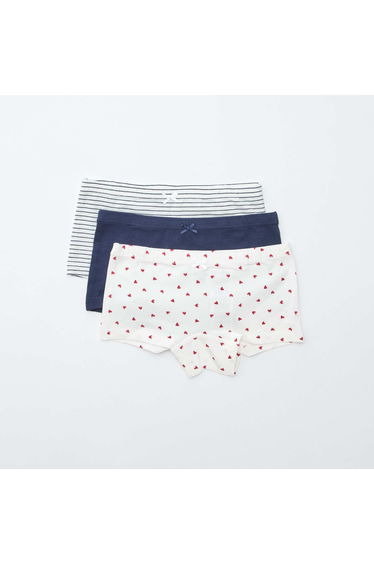 3-Pack Shorties WHITE