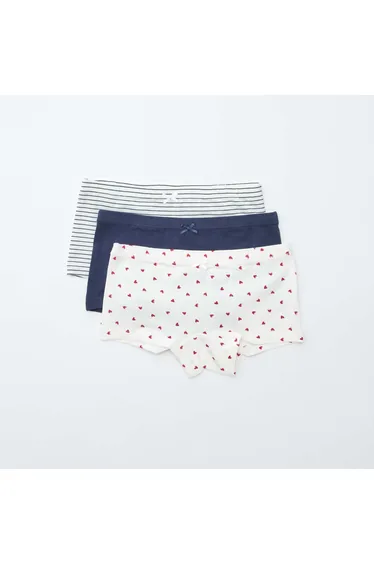 3-Pack Shorties WHITE