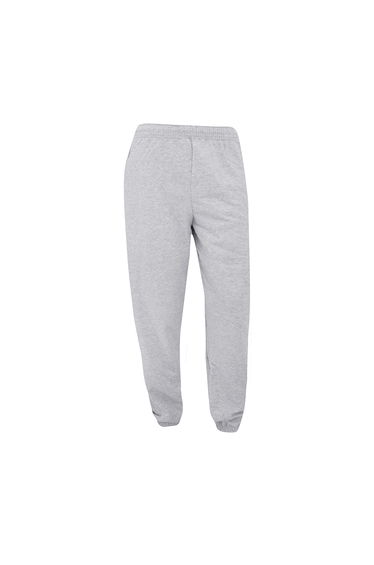 Fruit of the Loom Mens Classic Elasticated Hem Jogging Bottoms - Heather Grey