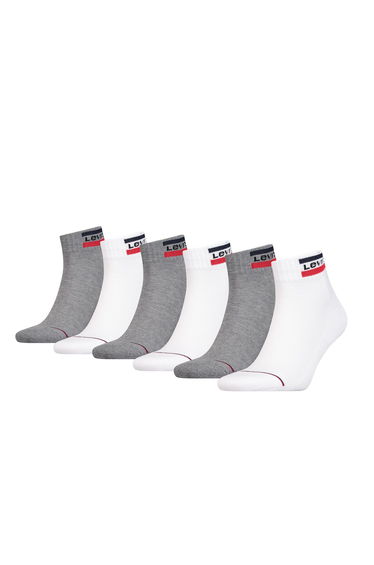 Pack of 6 Pairs of Trainer Socks in Cotton Mix