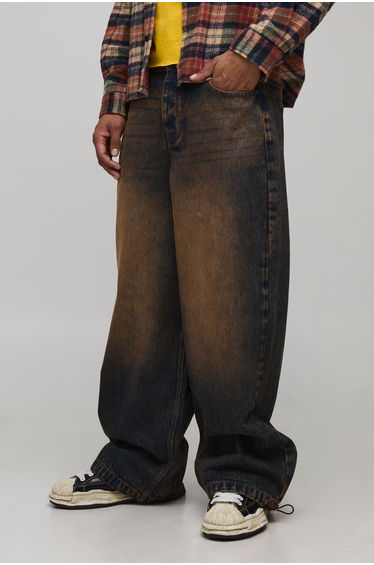 Parachute Baggy Washed Jeans - vintage wash