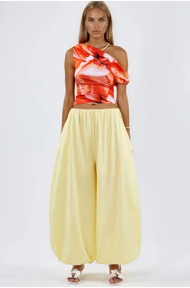 BUSEM Elastic Waist Balloon Pants