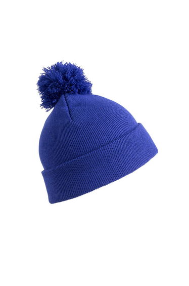 Result Womens/Ladies Winter Essentials Pom Pom Beanie - Royal Blue