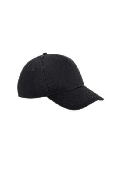 Beechfield Unisex Ultimate 6 Panel Cap - Black