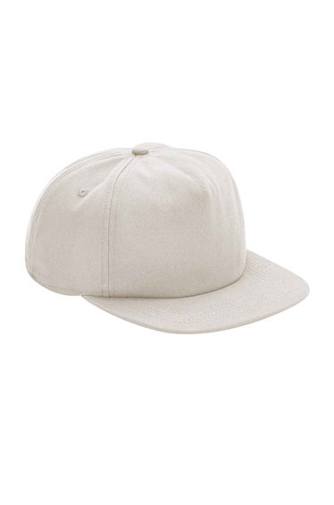 Beechfield Unisex Adult Organic Cotton 5 Panel Baseball Cap - Sand