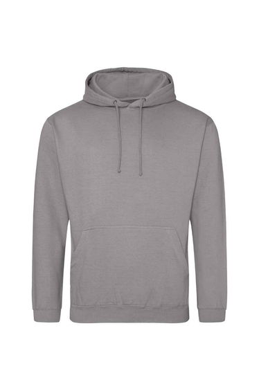 Awdis Unisex College Hooded Sweatshirt / Hoodie - Platinum Grey