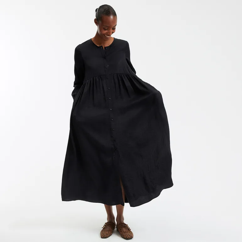 Signatures Suzie Maxi Dress with Long Sleeves