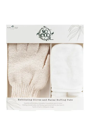 قفازات تقشير و وسادات تنظيف الوجه