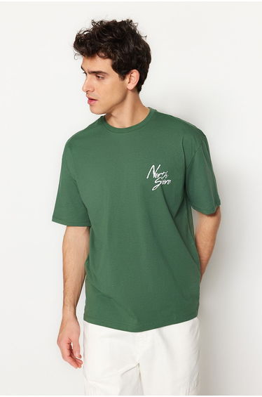 T-Shirt - Green - Relaxed fit