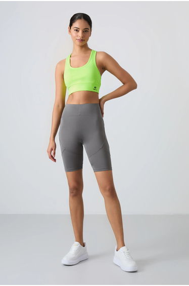 TOMMY Sleeveless Cropped Fitted Sports Top