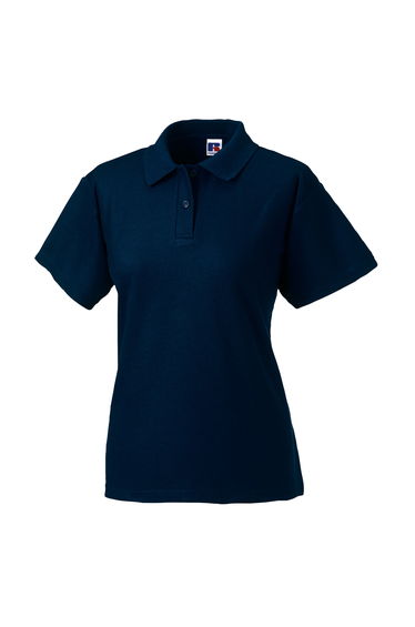 Jerzees Colours Ladies 65/35 Hard Wearing Pique Short Sleeve Polo Shirt - French Navy