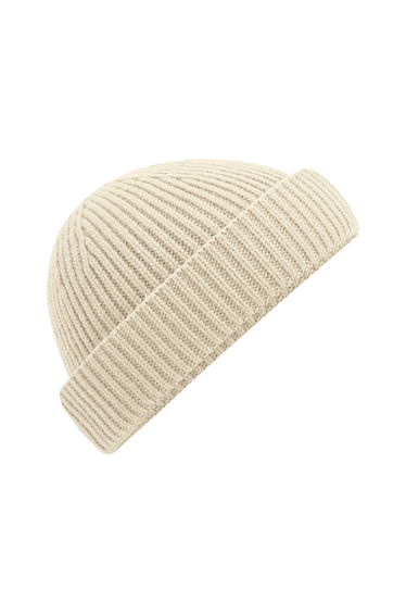 Beechfield Unisex Adult Harbour Fisherman Beanie - Oatmeal