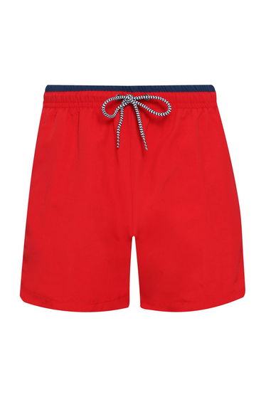 Asquith & Fox Mens Swim Shorts - Red/Navy