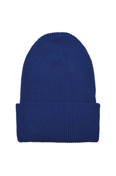 Flexfit Unisex Adult Knitted Recycled Yarn Beanie - Royal Blue