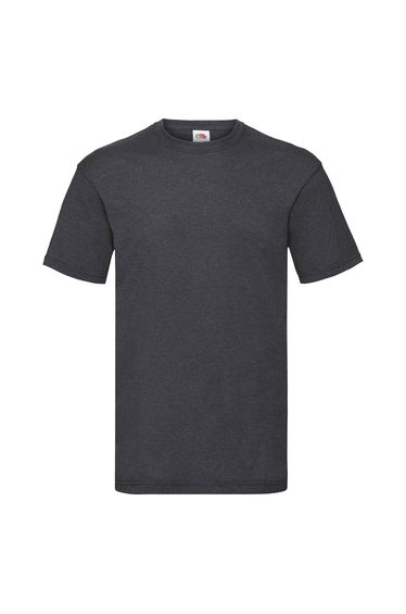 Fruit Of The Loom Mens Valueweight Short Sleeve T-Shirt - Dark Heather