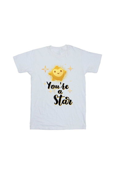 Wish Girls You´re A Star Cotton T-Shirt - White