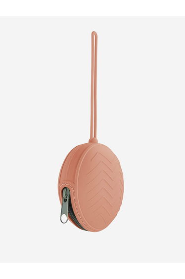 Silicone Pacifier Round Case in Pink