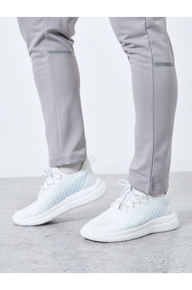 Textured Lace Up Sneakers