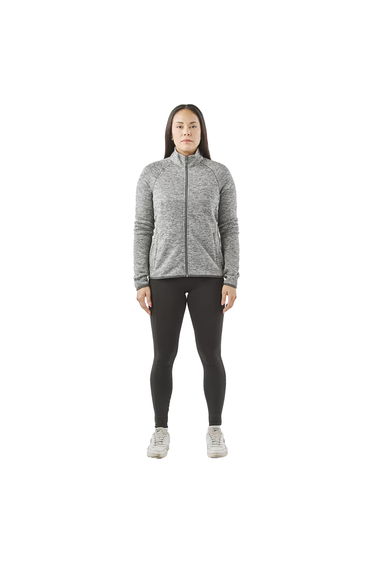 Stormtech Womens/Ladies Yosemite Full Zip Fleece Jacket - Granite Heather
