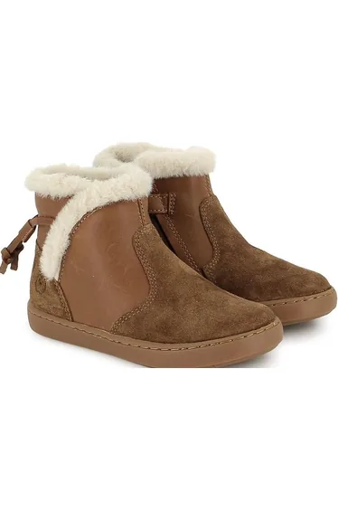 Kids Play Faux Fur Sweet Faux Fur-Lined Ankle Boots