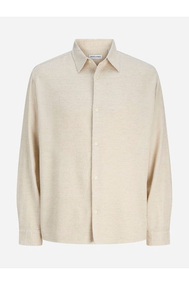 Jjleo Jacquard Long Sleeve Shirt