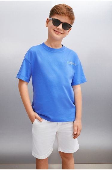 REMY Men's Saks Blue T-Shirt