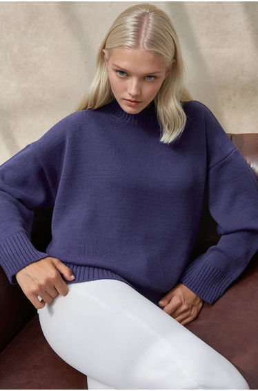 Crew Neck Cozy Sweater