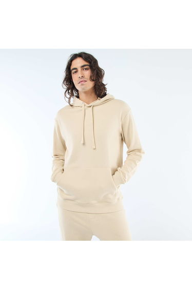 French Terry Hoodie BEIGE