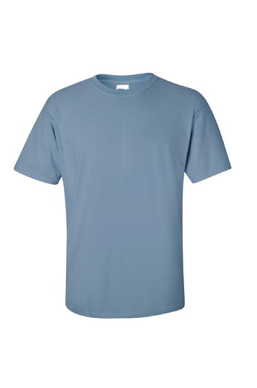 Gildan Mens Ultra Cotton Short Sleeve T-Shirt - Stone Blue